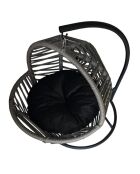 Chaise balançoire pour chat gris/noir - 45x70x45 cm