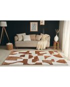 Tapis Memphis 562 marron - 120x160 cm