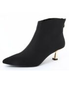 Bottines Eliz noires - Talon 5.5 cm