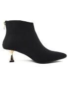 Bottines Eliz noires - Talon 5.5 cm
