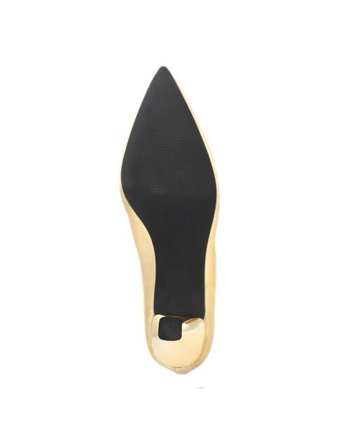 Eliz gouden laarzen - hak van 5,5 cm