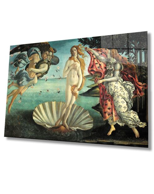 Stampa su vetro Botticelli multicolor