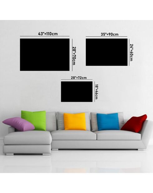 Stampa su vetro Botticelli multicolor