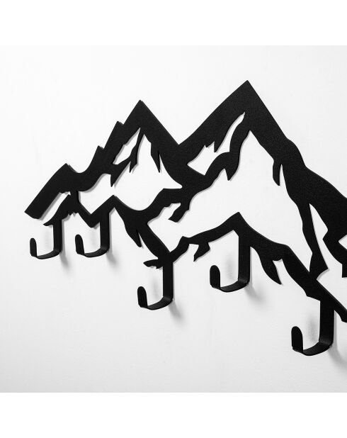 Black Mountain wandhaak - 80x4x25 cm