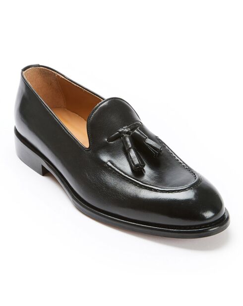 Mocassins en Cuir Milo noirs