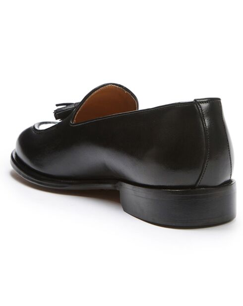 Mocassins en Cuir Milo noirs