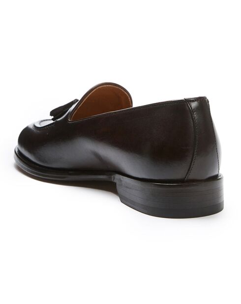 Mocassins en Cuir Milo marron foncé