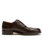 Richelieus en Cuir Noe marron foncé