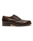 Richelieus en Cuir Noe marron foncé