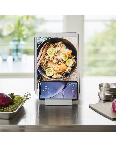 Support de tablette Tower blanc - 10x13x1.8 cm