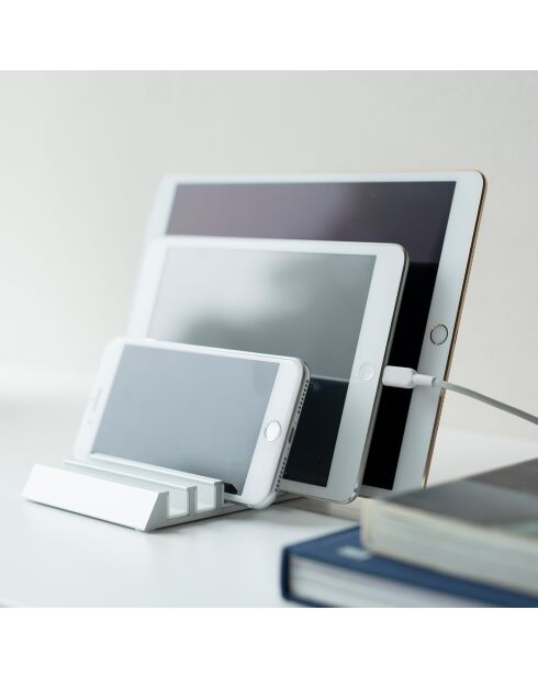 Support de tablette Tower blanc - 10x13x1.8 cm