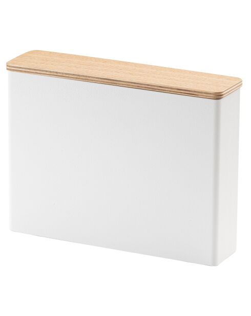 Caja de filtro de café Tosca de gran formato blanca - 21x5,2x15,5 cm