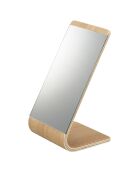Espejo de mesa Rin beige - 13x12x23,3 cm