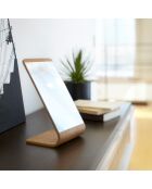 Espejo de mesa Rin beige - 13x12x23,3 cm