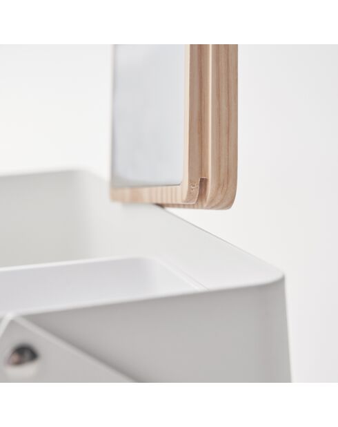 Boîte de maquillage Tower blanche - 31x15x15.7 cm