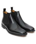 Chelsea Boots en Cuir Tom noires