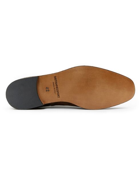 Chelsea Boots en Velours de Cuir Tom marron foncé
