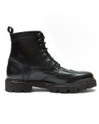 Boots en Cuir Noa noires