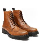 Boots en Cuir Noa camel