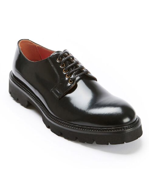 Derbies en Cuir vernies Simon noires