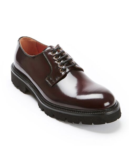 Derbis de charol burdeos de Simon