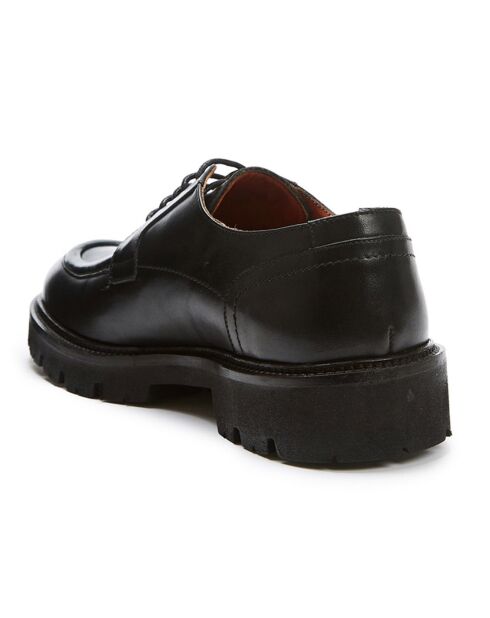 Derbies en Cuir Polo noires