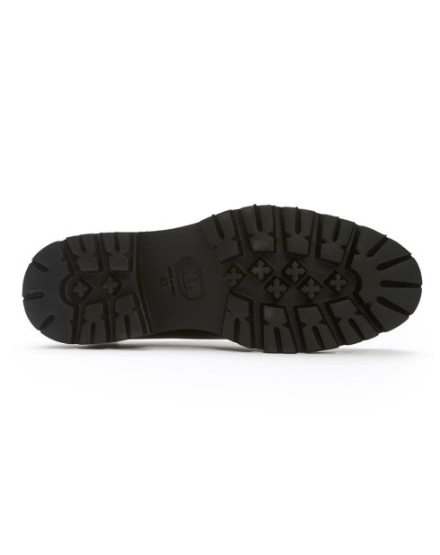 Derbies en Cuir Polo noires