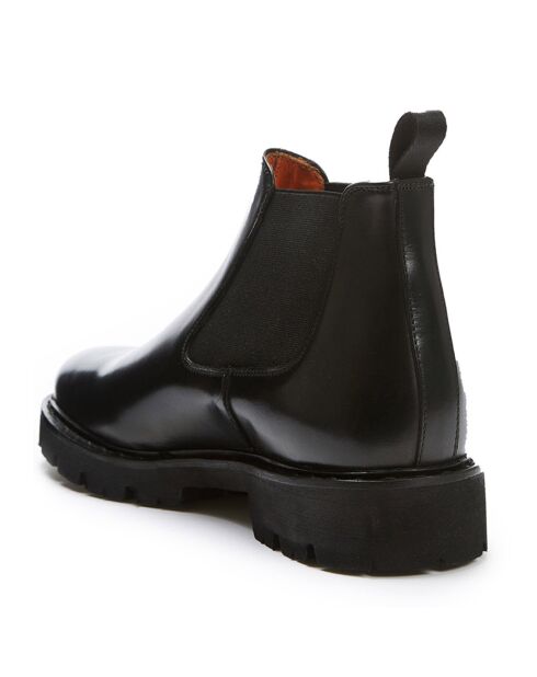 Chelsea Boots en Cuir Mao noires