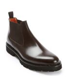 Chelsea Boots en Cuir Mao marron foncé