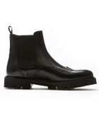 Chelsea Boots en Cuir Toma noires