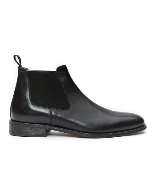 Chelsea Boots en Cuir Beta noires