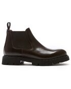 Chelsea Boots en Cuir Nelly marron foncé