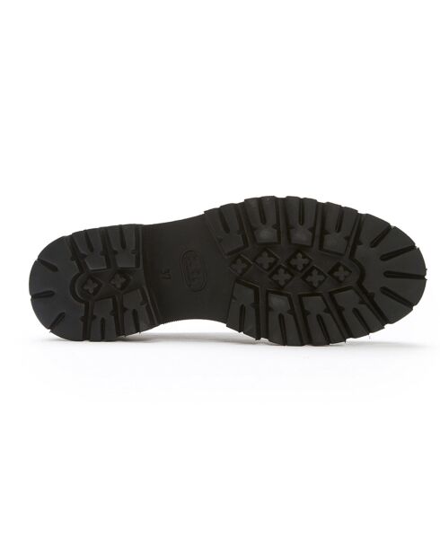 Derbies en Cuir vernies Olia noires