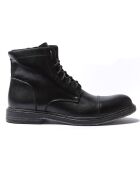 Boots en Cuir Seno noires