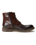 Boots en Cuir Seno marron foncé