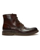 Boots en Cuir Seno marron foncé