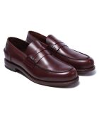 Mocassins en Cuir Julio bordeaux