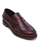 Mocassins en Cuir Julio bordeaux