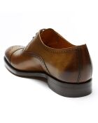 Richelieus en Cuir Leon camel