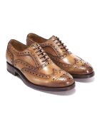 Richelieus en Cuir Sara camel