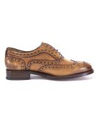 Richelieus en Cuir Sara camel