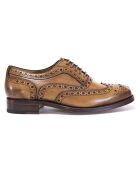 Richelieus en Cuir Sara camel