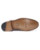 Richelieus en Cuir Sara camel