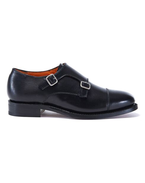 Monks en Cuir Leo noires