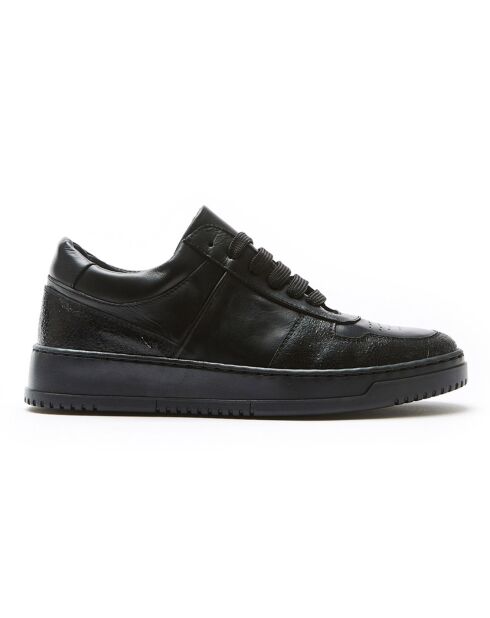 Sneakers en Cuir Meli noires