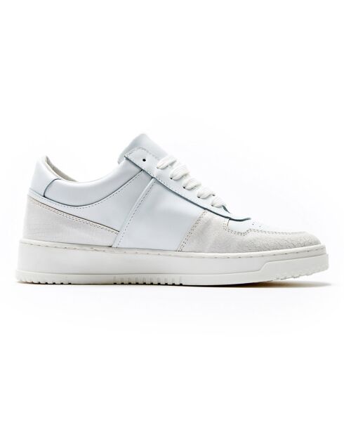 Sneakers en Cuir Meli blanches