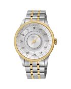 Montre Jones Homme Automatique en Acier argenté/doré