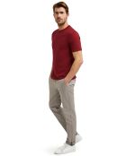 T-Shirt manches courtes Oscar rouge bordeaux