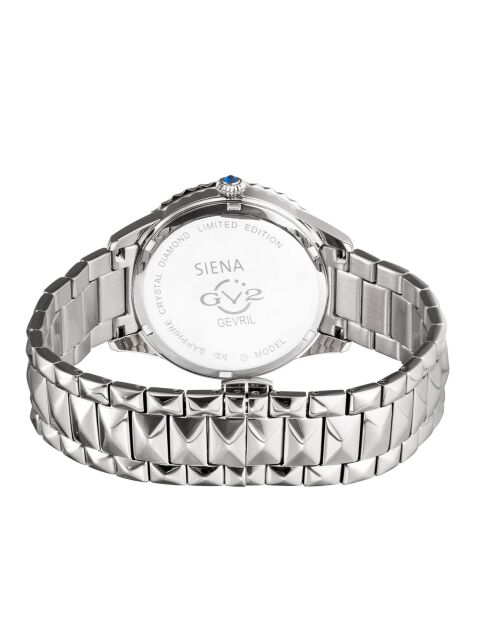 Montre Siena Femme Quartz en Acier argentée