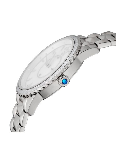 Montre Siena Femme Quartz en Acier argentée